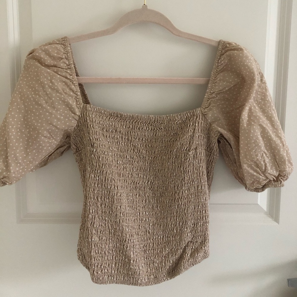 Abercrombie puff sleeve top